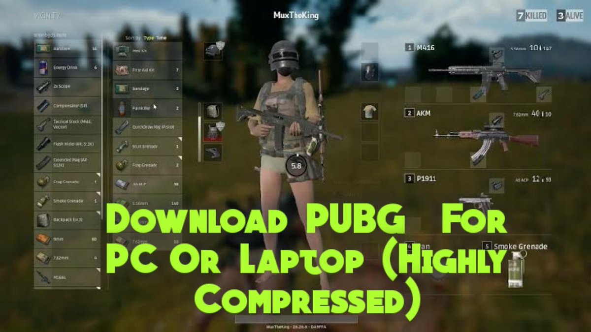 pubg download for pc highly compressed